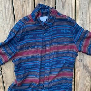 Goodfellow tribal button down shirt